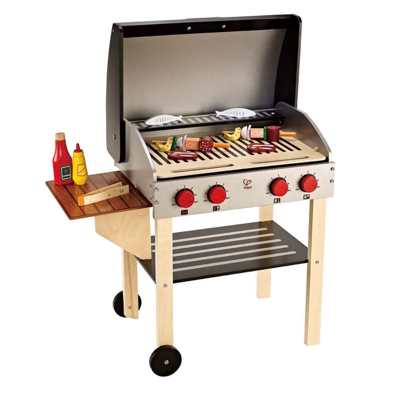 Hape-Gourmet Grill with Food-E3127-Legacy Toys